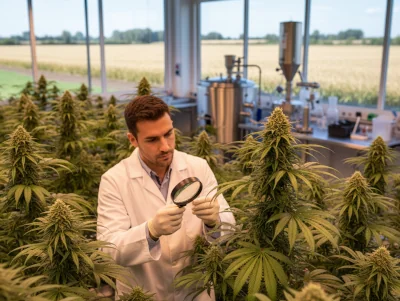 Cannabis facility requiring employee protection and inventory surveillance